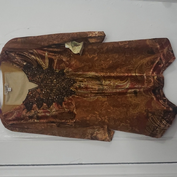 One World Autumnal Top And Leggings Set - Picture 2 of 8